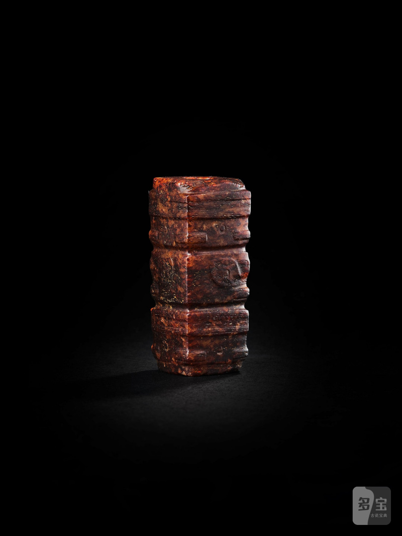 新石器時代　小玉琮 | A SMALL JADE CONG - 图4